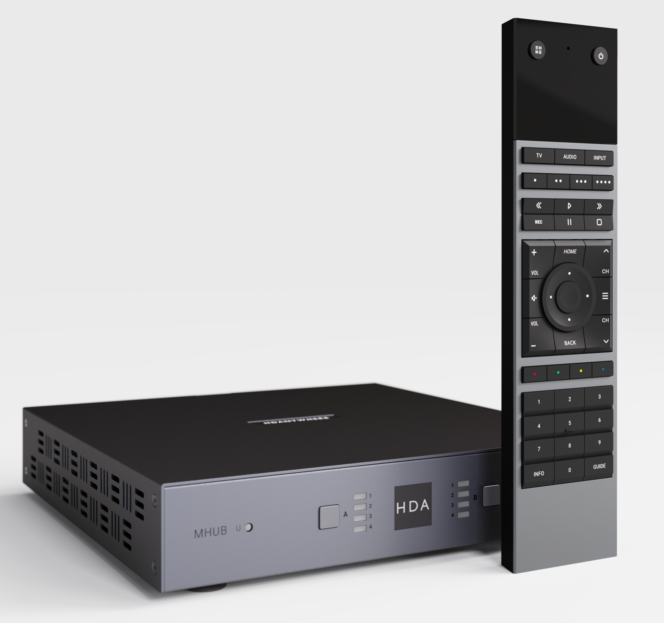 uControl Remote 2 and MHUB (4x1+1) 40